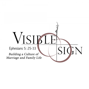 Visible Sign Logo with Tagline for the Archdiocese of Washington